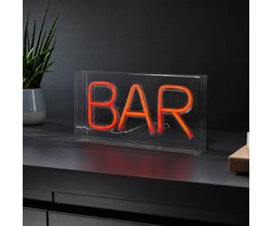 Menkind RED5 Stylish USB-Powered Neon Bar Light in Red Menkind Red