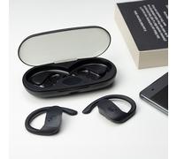 Menkind RED5 Wireless Earbuds Stylish Design With Quick Charging Case in Black Menkind Black