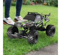 Menkind Remote Control Rock Monster Truck in Green Menkind Green