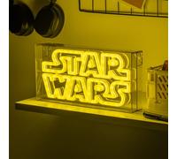 Menkind Star Wars LED Neon Light in Yellow Menkind Yellow