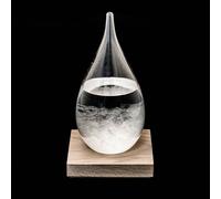 mikamax - Storm Glass - Big Drop - Wooden Plateau - Luxurious Packaging