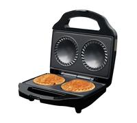 Menkind Treat Factory Non-Stick Pie Maker Dual Baking Gadget in Black Menkind Black