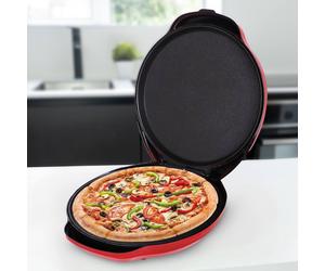 Menkind Treat Factory Pizza Maker Stylish Red Compact Design Menkind Red