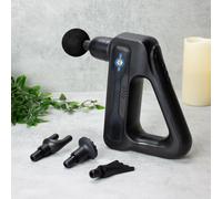 Menkind Well Being Cordless Massage Gun 8 Versatile Heads in Black Menkind Black