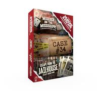Menkind x Professor Puzzle 3 in 1 Murder & Escape Puzzle Game Collection | One Time Play Experience Murder Mystery Detective Case Challenges with Clues and Solutions for 1 to 4 Players Ages 12 and Up