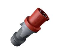 MENNEKES 13112 CEE plug 63 A 5-pin 400 V Red Plastic