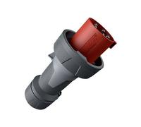 MENNEKES 13212 CEE plug 63 A 5-pin 400 V 1 pc Red IP44 Industrial ...