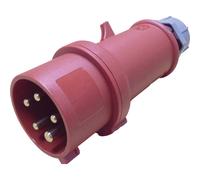 MENNEKES 13510 PowerTOP Xtra Plug 16A 400V IP54 Rubberised Ergonomic