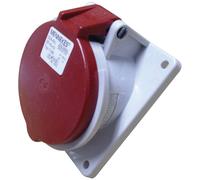 MENNEKES 1746 CEE Wall Socket 32A 5-Pin 400V Splashproof 20° Incline