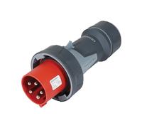 Mennekes 63A Amp 3 Phase 415V 5 Pin IP67 PowerTOP Xtra Industrial Rubber Plug