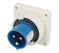 Mennekes 826 - Straight Recessed Plug 16A 3 Pole 230V