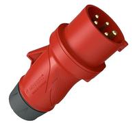 Mennekes PowerTOP Xtra 32A5p 6h 400V IP44 Red Plastic Plug