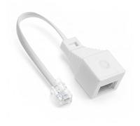 Mennyback 1 PCS RJ11 ToBT Socket Adapter, RJ11 To BTAdapter BT Digital Voice Adapter Phone To Ethernet - Universal Compatibility For Phones, Modems, Routers & Printers, 4-Wire Female Converter（10cm）