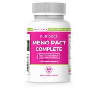 Meno Pact Complete - Perimenopause & Menopause Supplement - 17 Active Ingredients - Herbal Extracts, Vitamins & Minerals - Formulated by Women’s Health Experts - 60 Vegan Capsules - Nutripact