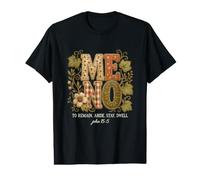 Meno to Remain in The Vine Greek Word Christian Fall Value Graphic T-Shirt