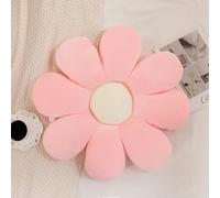 Menoeceus Flower Pillow Flower Shaped Throw Pillow Cute Floor Seating Cushion Decorative Cushions Seat for Bedroom Sofa Chair(Sakura Pink, 40cm)