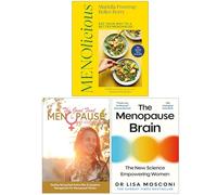 Menolicious Eat Your Way to a Better Menopause, The Good Food Menopause Diet Cookbook & The Menopause Brain 3 Books Collection Set