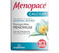 Vitabiotics Menopace Calcium Tablets – Menopause & Perimenopause Support for Bone Health – 60 Tablets
