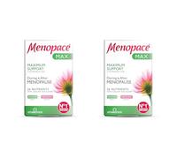 Menopace Max by Vitabiotics - Maximum Menopause & Perimenopause Support with Calcium, SOYA Isoflavones & Red Clover - UK's No.1 Menopause Supplement Brand (Pack of 2)