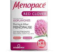 Menopace Red Clover by Vitabiotics - Menopause & Perimenopause Support with Calcium to Support Bone Health - UK's No.1 Menopause Supplement Brand