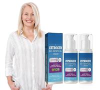 Menopause Care,Estro-gen Cream for Relieving Menopause,Estro-gen Cream for Internal and External Balance Metabolism,Creams for Women,Gift for a Middle-Aged Friend,2pcs