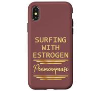 Menopause Estrogen Women in Perimenopause Case for iPhone X/XS