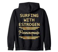 Menopause Estrogen Women in Perimenopause Zip Hoodie