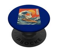 Menopause Funny Henopause Japanese Great Wave PopSockets Adhesive PopGrip