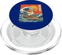 Menopause Funny Henopause Japanese Great Wave PopSockets PopGrip for MagSafe