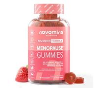 Menopause Gummies | 60 Gummies | Sage Leaf, Maca Root | Novomins | Hormone Balance for Women | with Ashwagandha & 1 Billion CFU | Menopause Supplements | Vegan