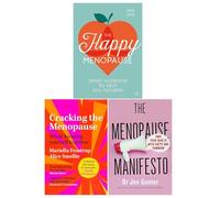 Menopause Manifesto, Cracking the Menopause and The Happy Menopause 3 Books Collection Set