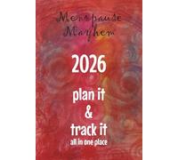 Menopause Mayhem ~ 2026 plan it & track it all in one place: 2026 Daily Planner | to-do list, birthdays & appointments | diet, fitness, mood tracker | ... memory aid | funny gift for menopausal women