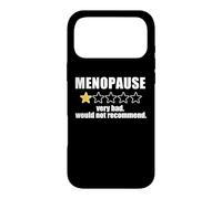 MENOPAUSE REVIEW Very Bad Would Not recommend Star Rate Meme Case for iPhone 17 Pro Max