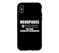 MENOPAUSE REVIEW Very Bad Would Not recommend Star Rate Meme Case for iPhone X/XS