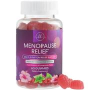 Menopause Supplements for Women - Complete Natural Mild Hot Flashes & Night Sweats Support, Multi Benefit Menopause Relief Gummy, Support for Balance & Energy, Gluten-Free & Non-GMO - 60 Gummies