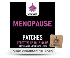 Menopause Supplements Patches - Stronglife Natural 60 Vitamin & Herbal Transdermal Patches for Women - High Absorption, Hormonal Balance - Menopause Relief & Perimenopause Support