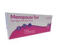 Menopause Test Kit - 5 Tests - at Home FSH Hormone Testing for Women, Fast & 99% Accurate Results in 3 mins