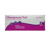 Menopause Test Strips - 5 Pack - At-Home FSH Hormone Test for Perimenopause & Menopause Detection - Fast, Easy-to-Read Results - Accurate Urine Test for Women’s Hormone Changes