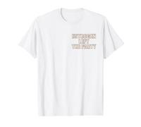 Menopause Women Estrogen Value Graphic T-Shirt, Men, White, L