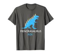 Menorasaurus Rex Shirt T-Shirt, Men, Asphalt Grey, Large