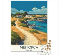 Menorca Island Paradise jigsaw puzzle 1000 pieces | gentle relaxing activity for patients to pass the time quietly while recovering at home from illness38x26cm