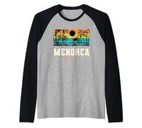 Menorca Spain Beach Wear Mediterranean Island Paradise Raglan Baseball Tee