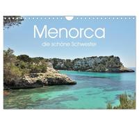 Menorca, the beautiful sister UK-Version (Wall Calendar 2026 DIN A4 Landscape), CALVENDO 12 Month Wall Calendar