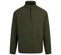 Trespass Wetherill Half Zip Fleece Green S Men