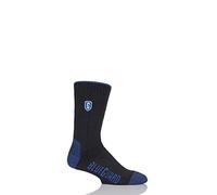 Mens 1 Pair Blueguard Anti-Abrasion Durability Socks Black 12-14 Mens