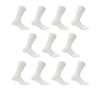 Men's 10 Pack Crew Socks (Size 7-11) - Comfort and Style for Everyday Wear (UK, Numeric, 7, 11, Regular, Regular, White)