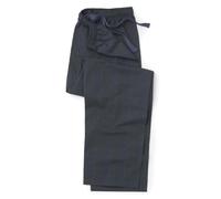 Men's 100% Cotton Pyjama Bottoms, Dark Navy Check, XXL