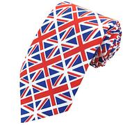 Men's 100% Cotton Union Jack Flag Neck Tie
