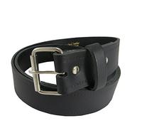 Mens 100% Leather Belts Real Genuine Premium Stylish Jeans Trouser Buckle Classic Formal Suit Belt Waistband Waist Strap(S-1.5" Style A)