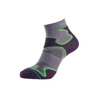 1000 Mile Unisex - (6-8«) MILE FUSION ANKLET BLACK 2026 M 6 8 MENS, Black/Green, M UK